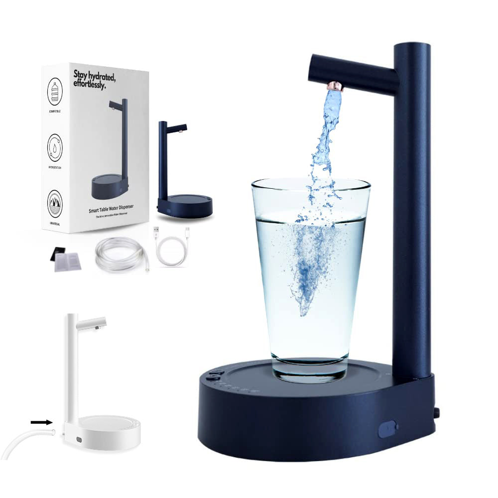 Hallmark Desk Dispenser Electric Water Gallon Automatic Water Bottle Dispenser Rechargeable Water Dispenser